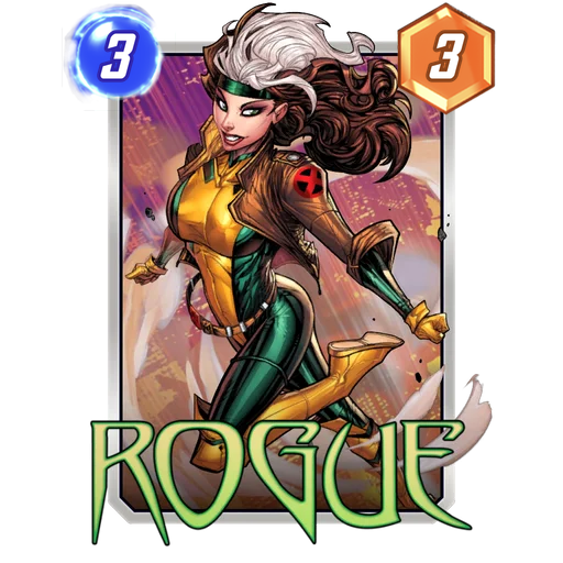 Rogue MARVEL SNAP card art