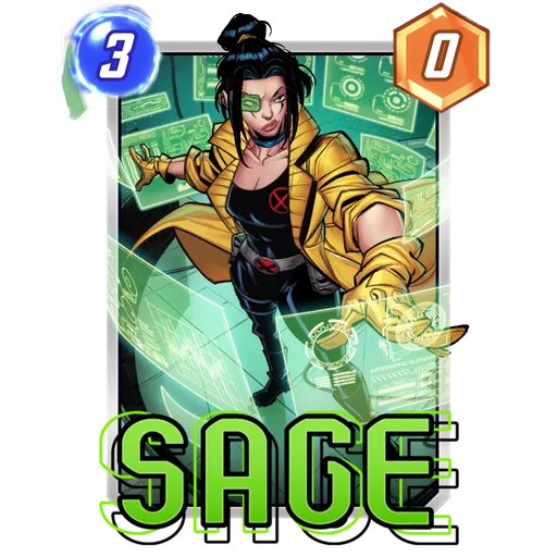 Sage MARVEL SNAP card art