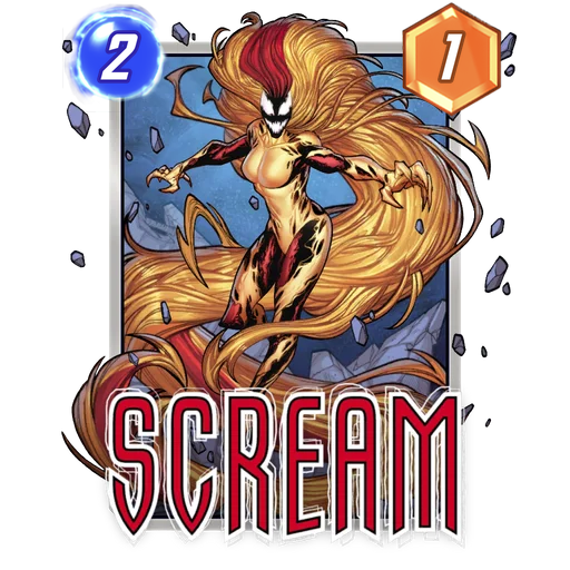 Scream MARVEL SNAP card art