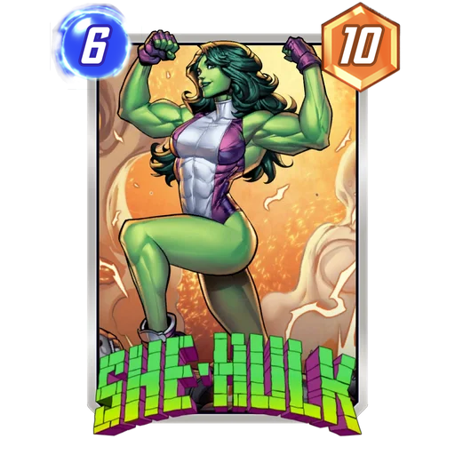 She-Hulk MARVEL SNAP card art