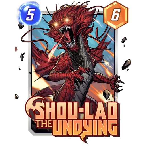 Shou-Lao the Undying MARVEL SNAP card art