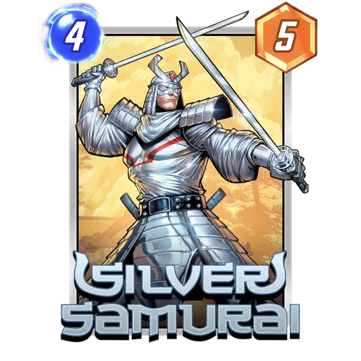 Silver Samurai MARVEL SNAP card art