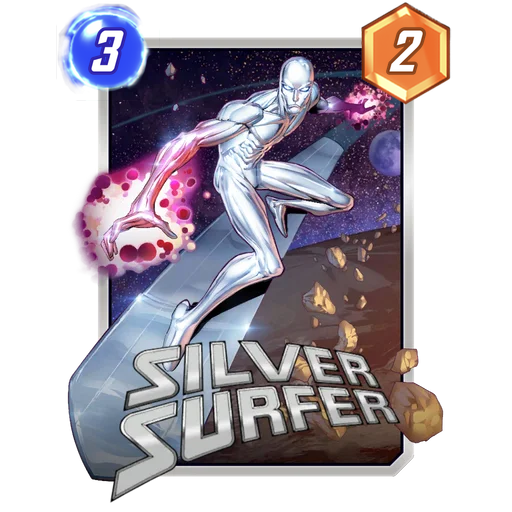 Silver Surfer MARVEL SNAP card art