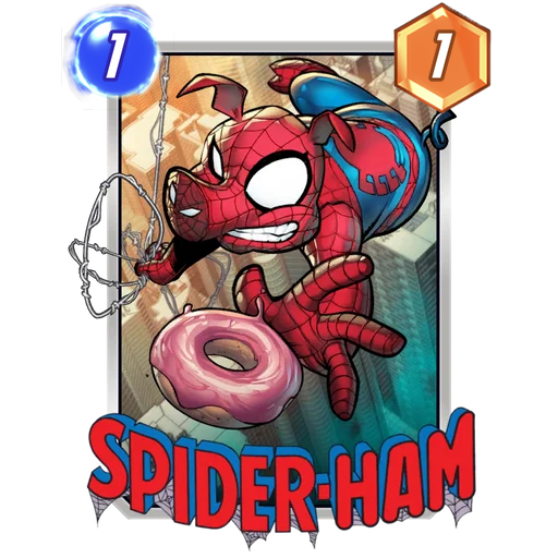 Spider-Ham MARVEL SNAP card art