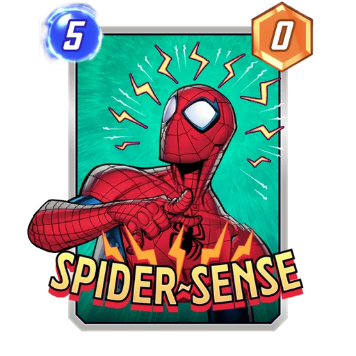 Spider Sense MARVEL SNAP card art