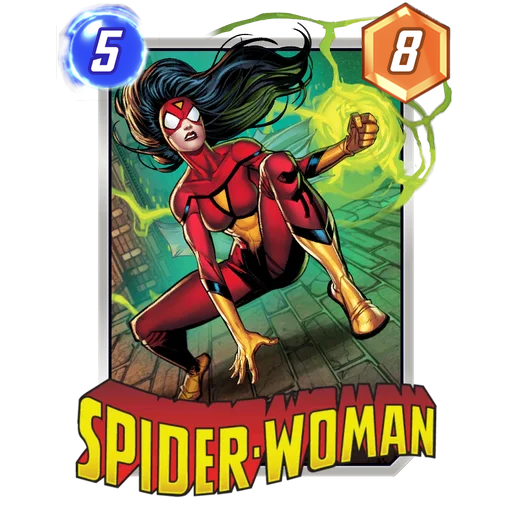 Spider-Woman MARVEL SNAP card art
