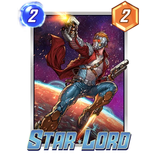 Star-Lord MARVEL SNAP card art