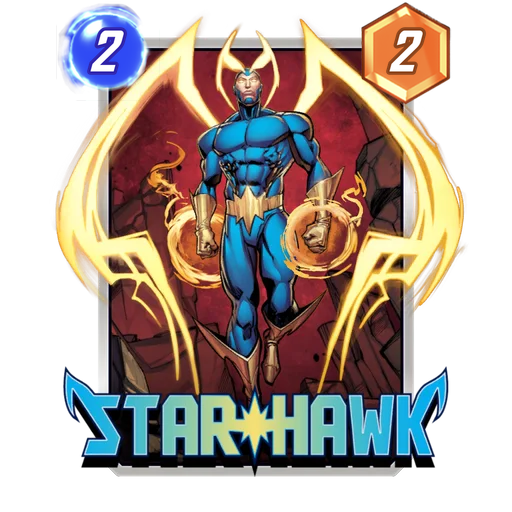 Starhawk MARVEL SNAP card art