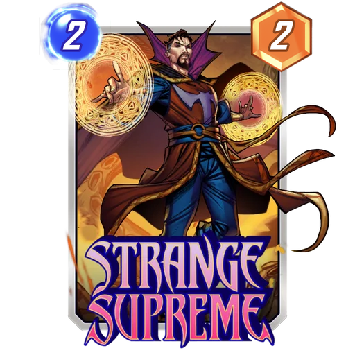 Strange Supreme MARVEL SNAP card art