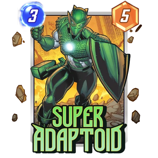 Super-Adaptoid MARVEL SNAP card art