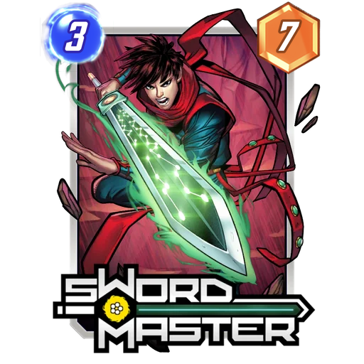Sword Master MARVEL SNAP card art