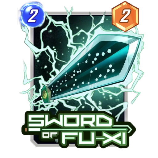 Sword of Fu Xi MARVEL SNAP card art