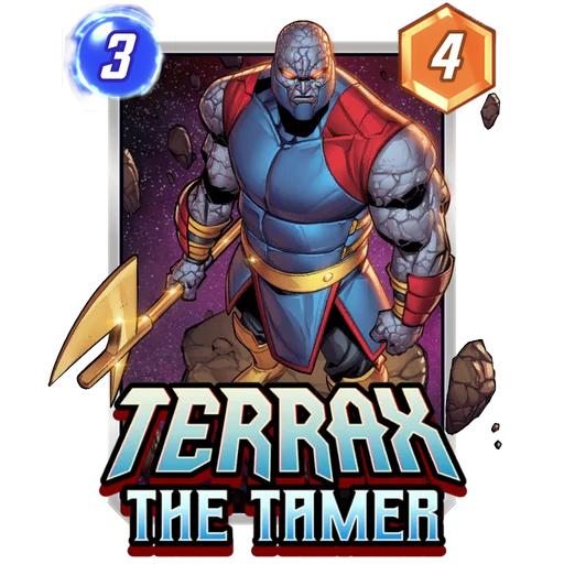 Terrax the Tamer MARVEL SNAP card art
