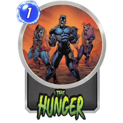 The Hunger MARVEL SNAP skill art