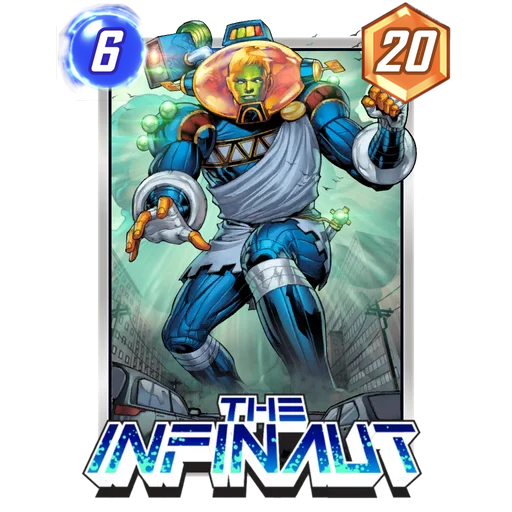 The Infinaut MARVEL SNAP card art