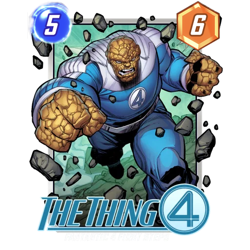 The Thing First Steps MARVEL SNAP card art