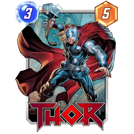 Thor MARVEL SNAP card art