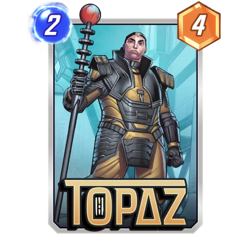 Topaz MARVEL SNAP card art