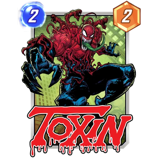 Toxin MARVEL SNAP card art