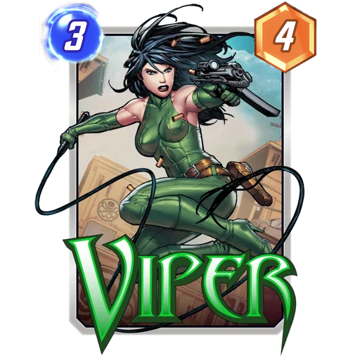 Viper MARVEL SNAP card art