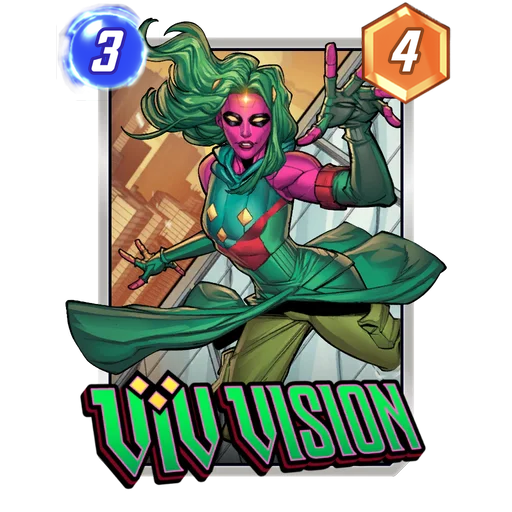 Viv Vision MARVEL SNAP card art