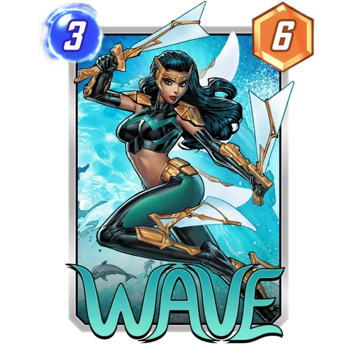 Wave MARVEL SNAP card art
