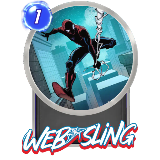 Web Sling MARVEL SNAP skill art
