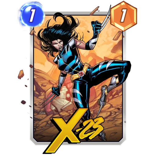 X-23 MARVEL SNAP card art