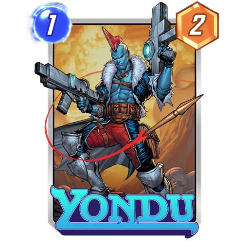 Yondu MARVEL SNAP card art