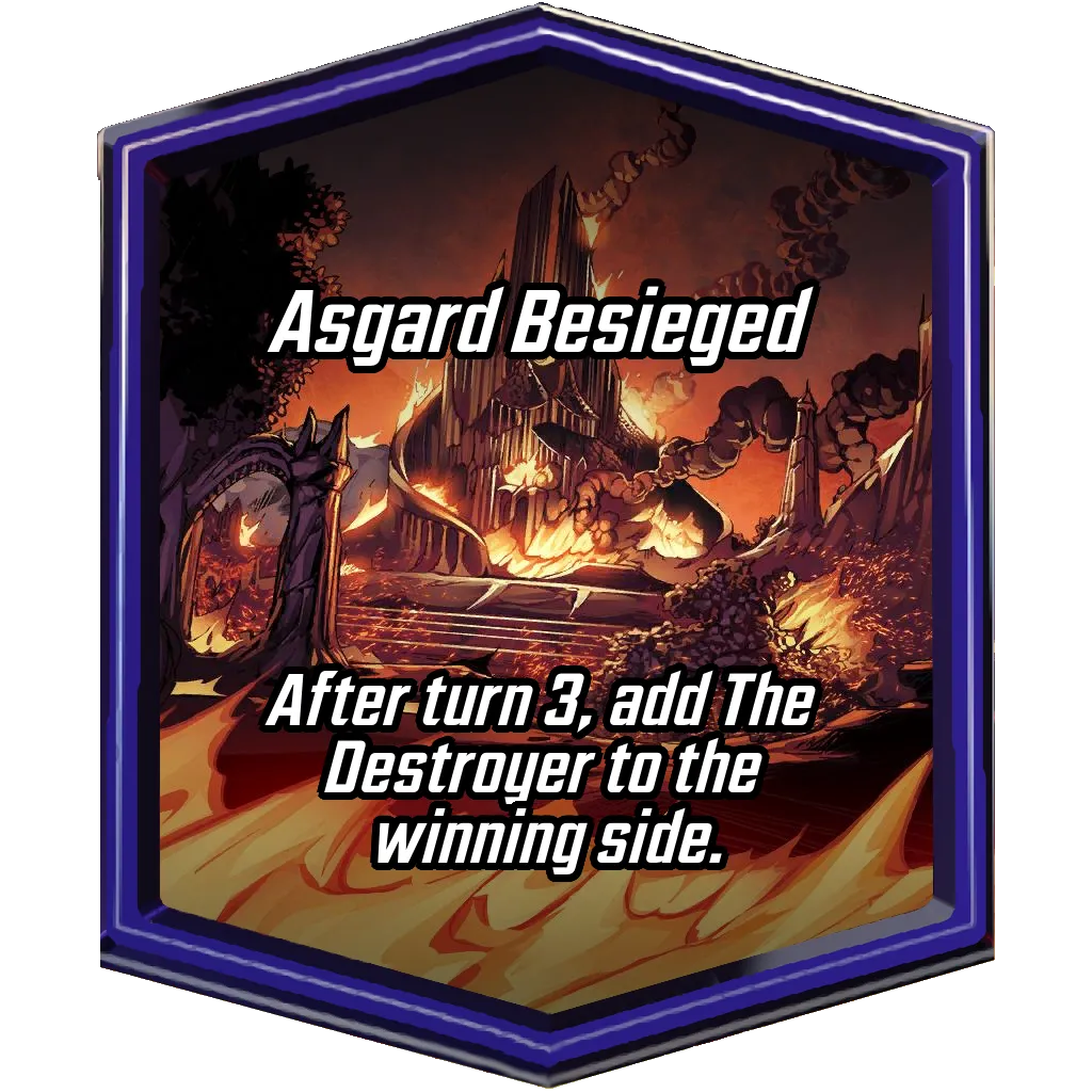 Asgard Besieged MARVEL SNAP location art