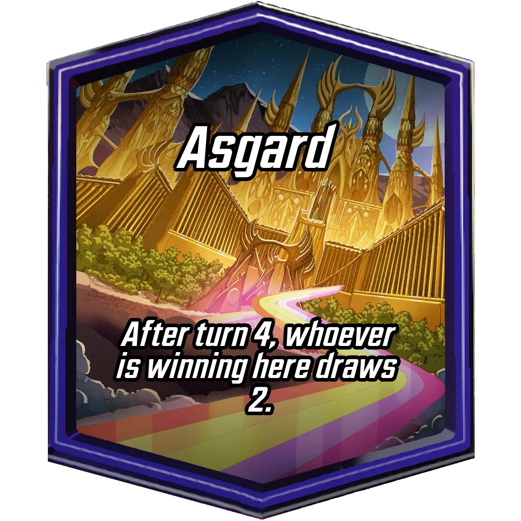 Asgard MARVEL SNAP location art