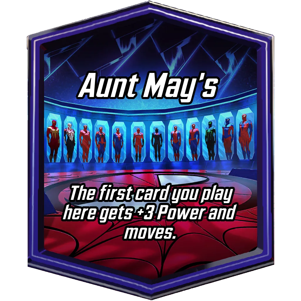 Aunt May's MARVEL SNAP location art