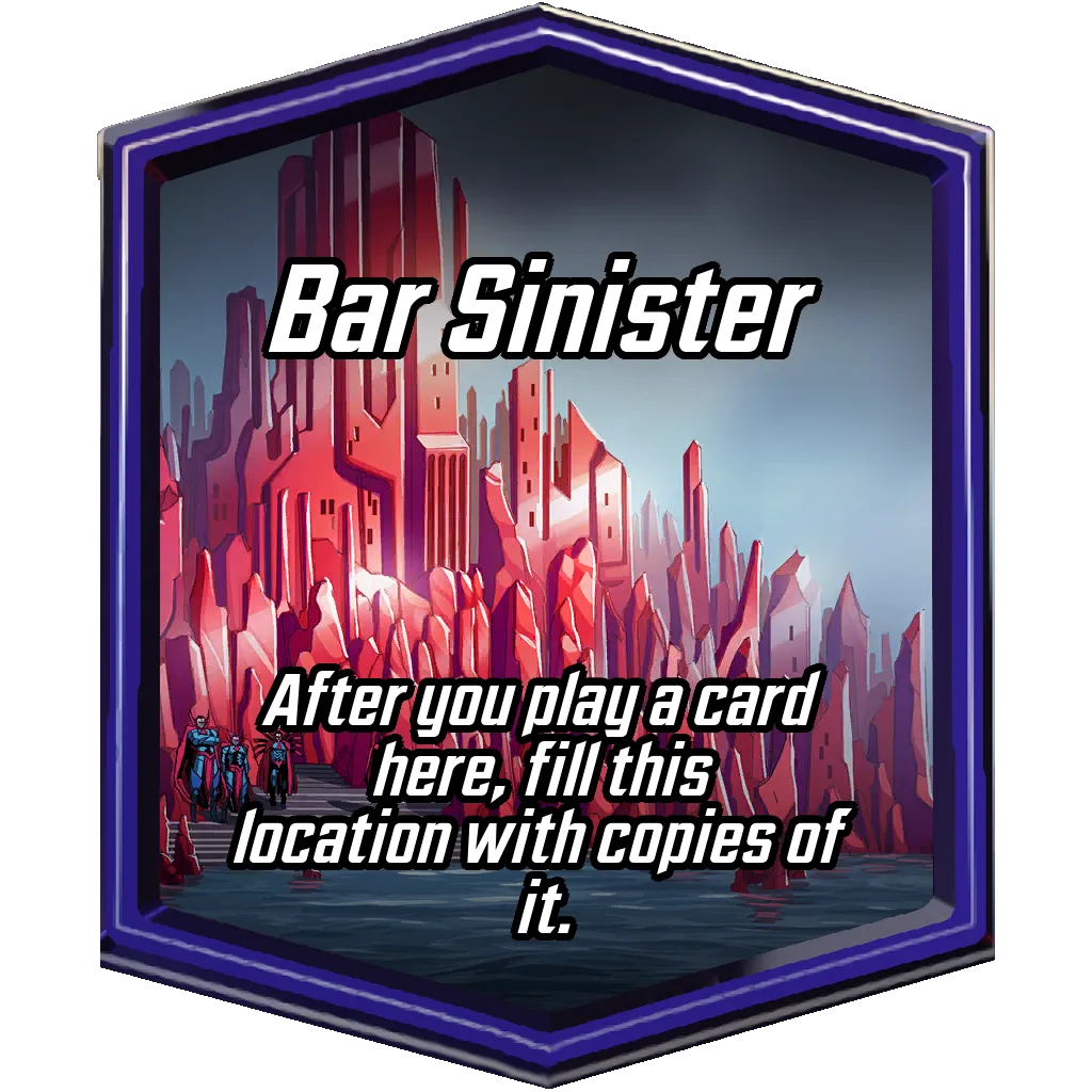 Bar Sinister MARVEL SNAP location art