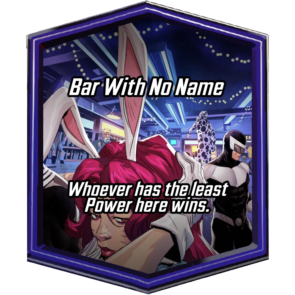 Bar With No Name MARVEL SNAP location art