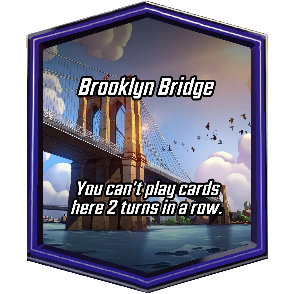 Brooklyn Bridge MARVEL SNAP location art