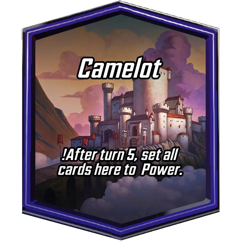 Camelot MARVEL SNAP location art