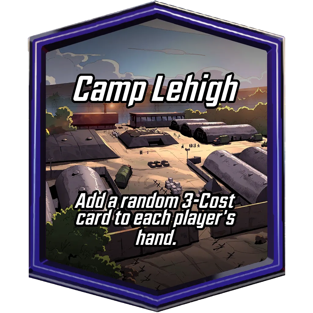 Camp Lehigh MARVEL SNAP location art