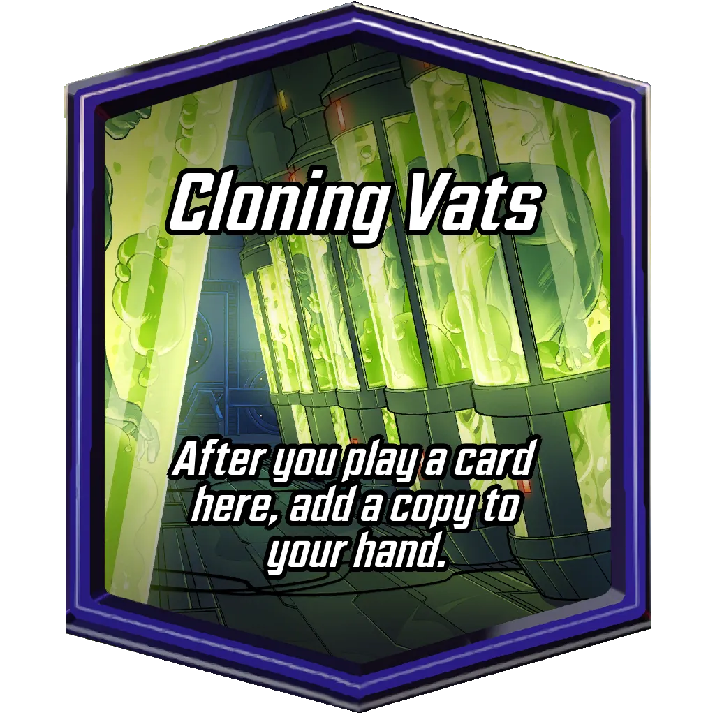 Cloning Vats MARVEL SNAP location art
