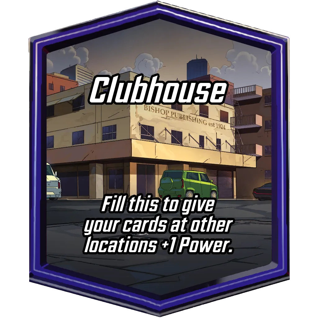 Clubhouse MARVEL SNAP location art