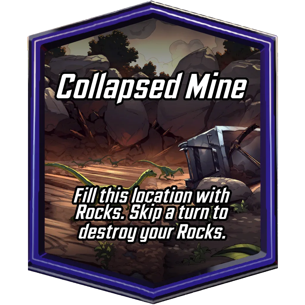 Collapsed Mine MARVEL SNAP location art