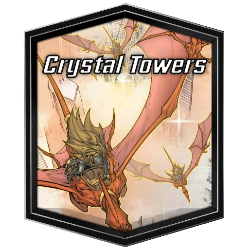 Crystal Towers MARVEL SNAP location art
