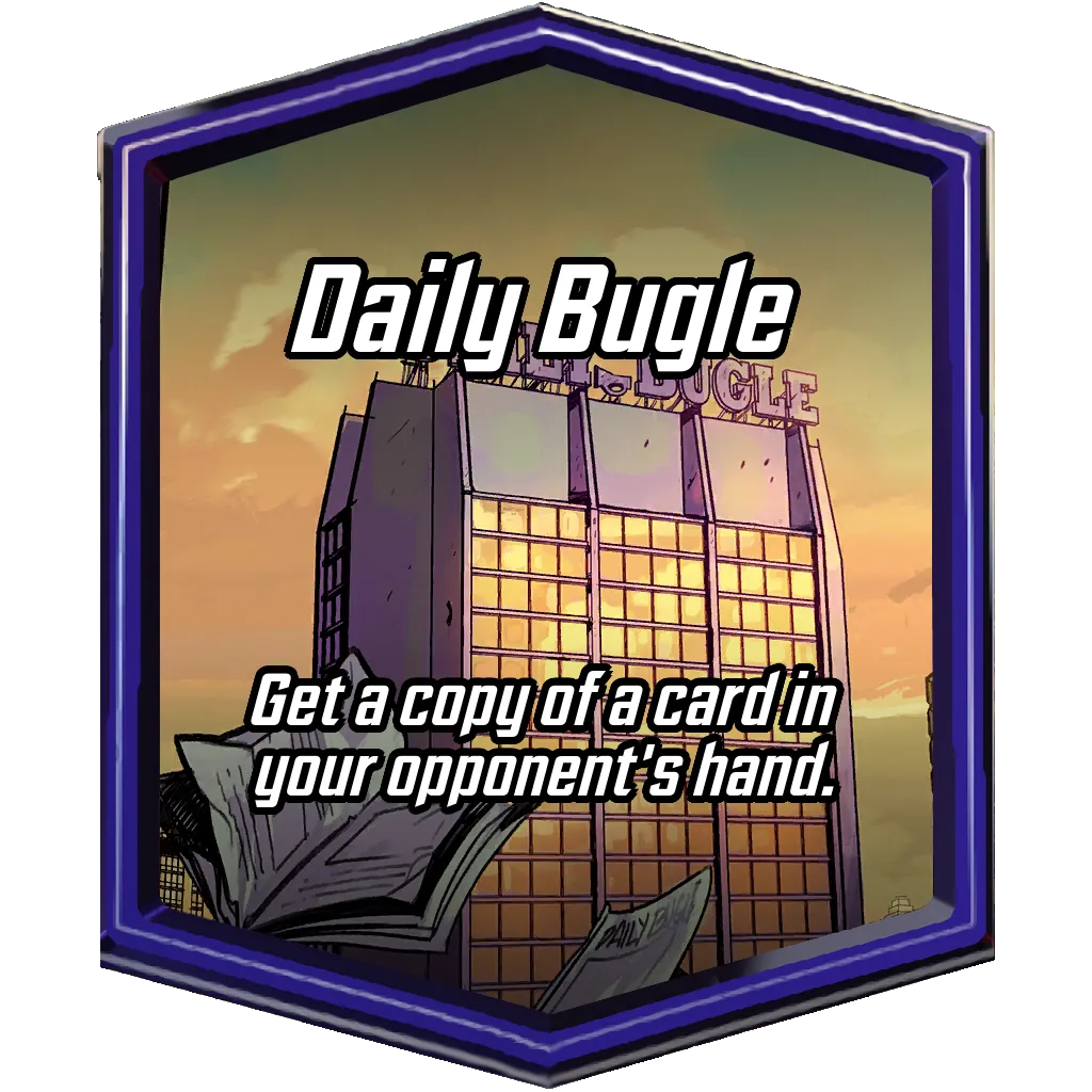 Daily Bugle MARVEL SNAP location art