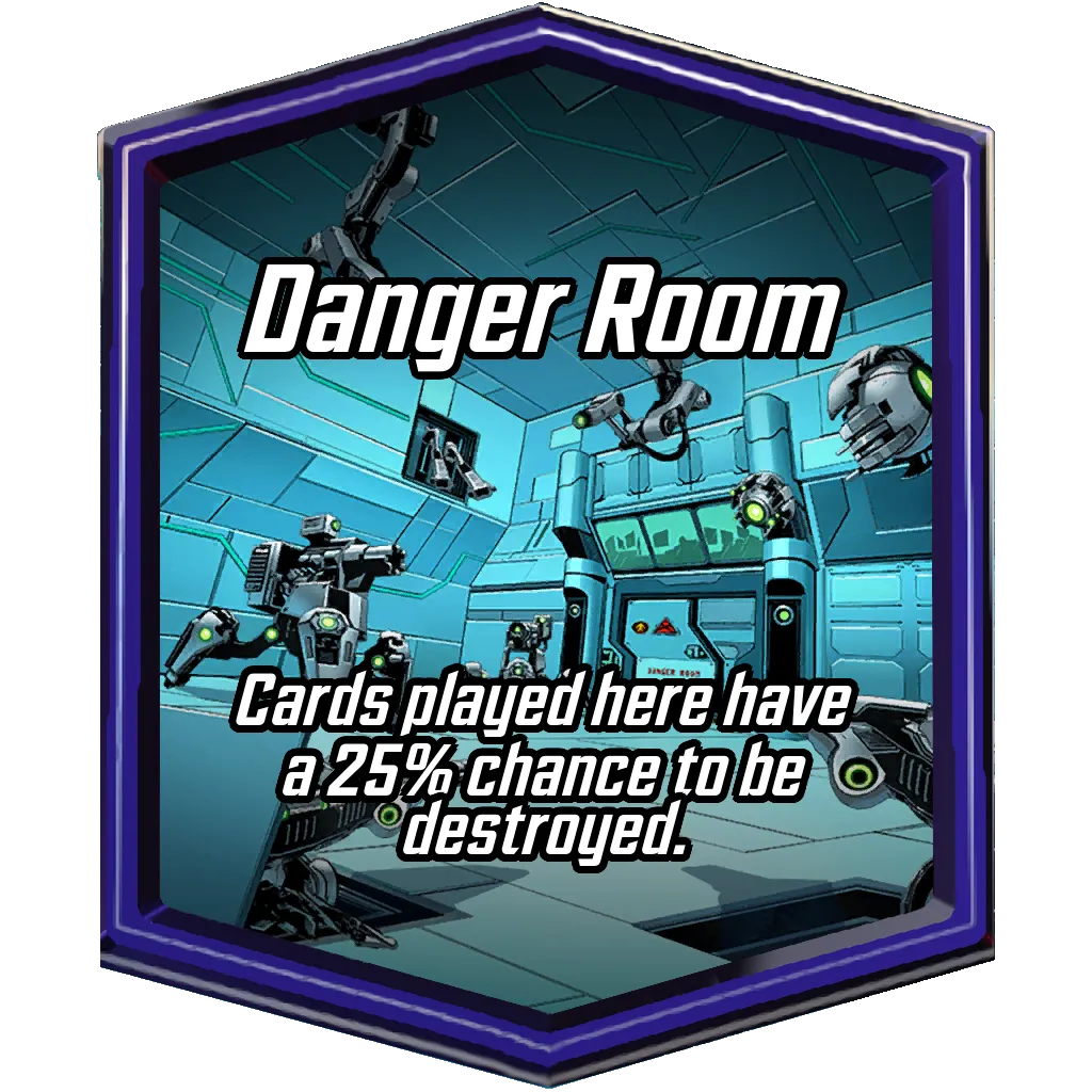 Danger Room MARVEL SNAP location art