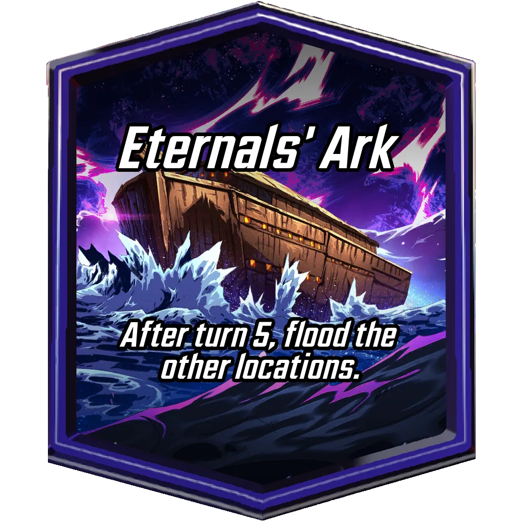 Eternals' Ark MARVEL SNAP location art