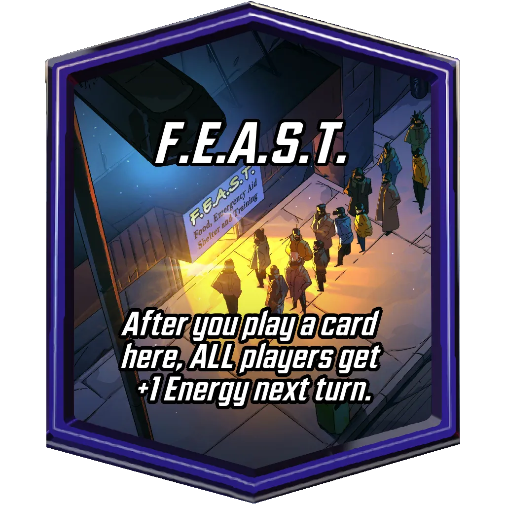 F.E.A.S.T. MARVEL SNAP location art