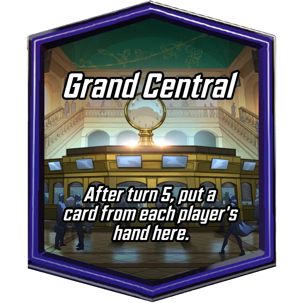 Grand Central MARVEL SNAP location art