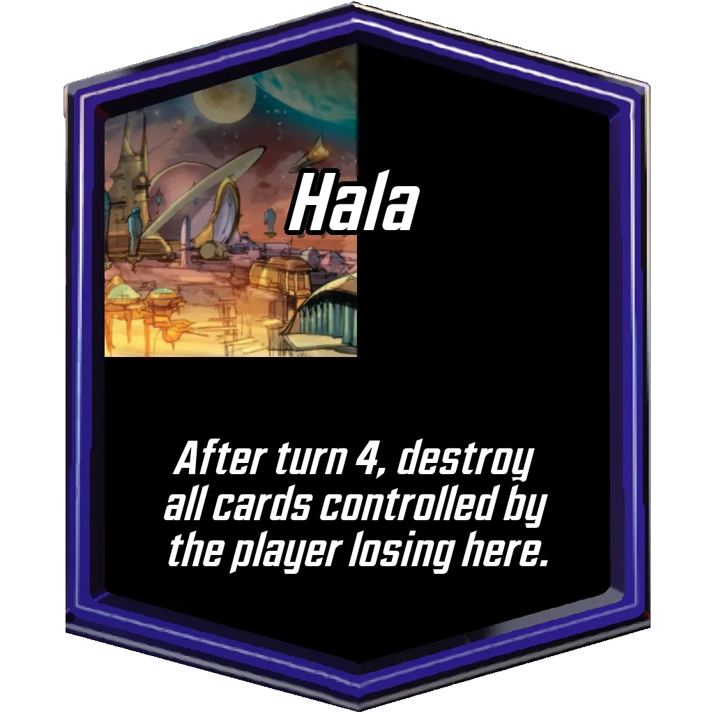 Hala MARVEL SNAP location art