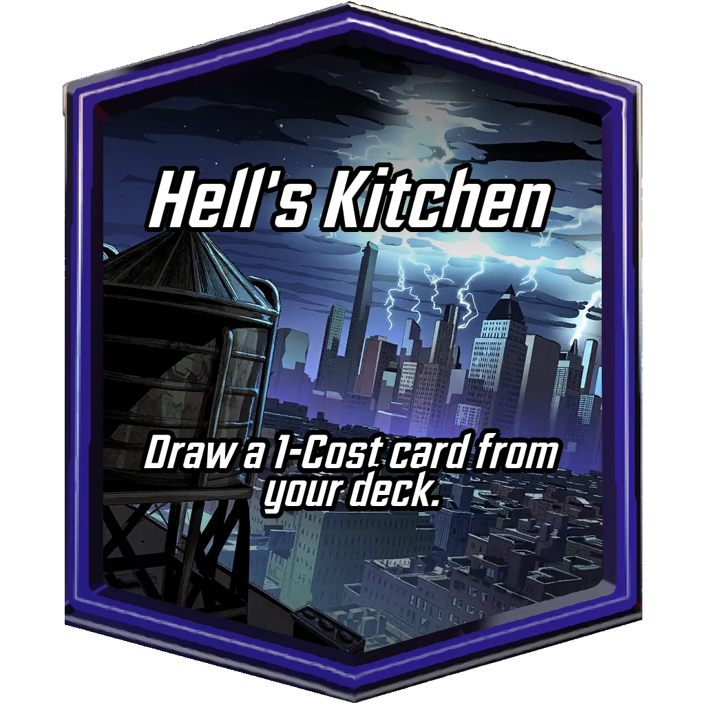 Hell's Kitchen MARVEL SNAP location art