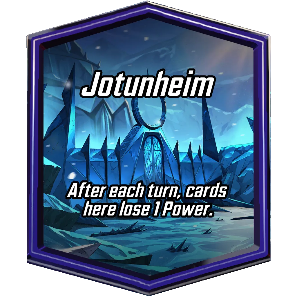 Jotunheim MARVEL SNAP location art