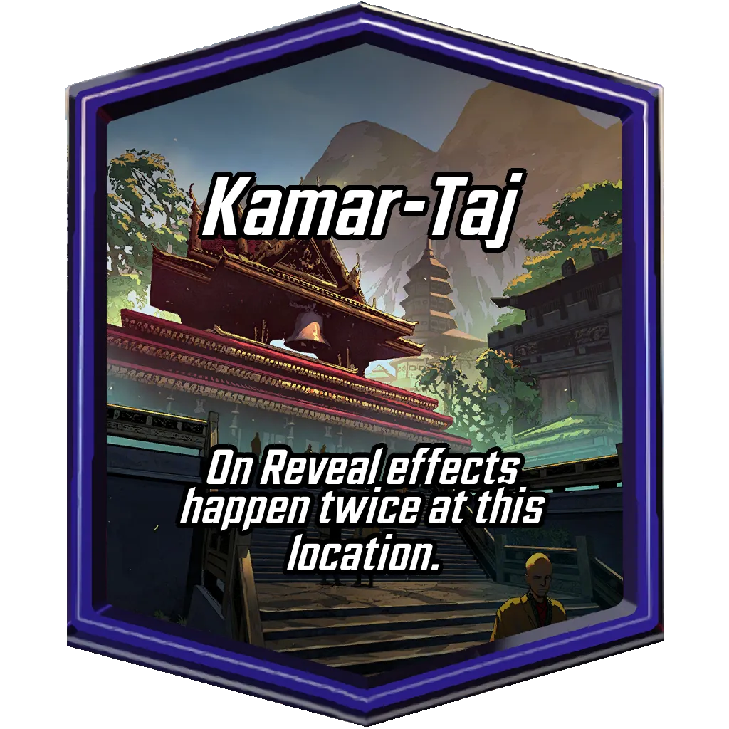 Kamar-Taj MARVEL SNAP location art